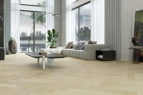 Паркетная доска Quartz Parquet Английская Ёлка Дуб Испанский 33-404 в Магнитогорске