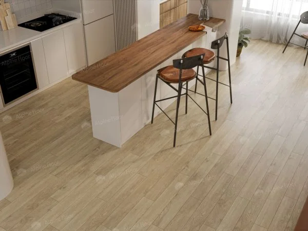 Каменно-полимерная плитка Alpine Floor Grand Sequoia Village Миндаль ECO 11-607 4мм, 43 класс в Магнитогорске