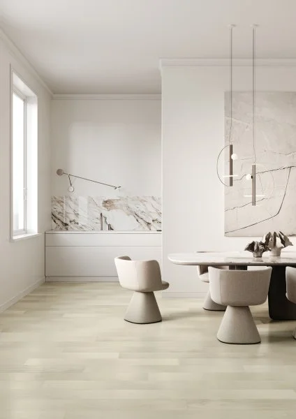 Паркетная доска Quartz Parquet Классик 7 мм Клён Американский Белый 400-56 в Магнитогорске