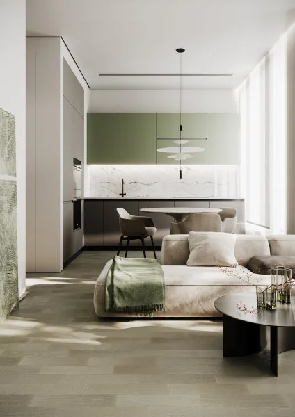 Паркетная доска Quartz Parquet Штучный паркет Дуб Лунный 44-1258-08 в Магнитогорске