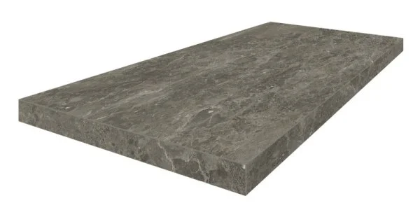 Керамогранит Coliseum Да Винчи Браун Ступень угловая левая (Натуральный, 33х60) в Магнитогорске