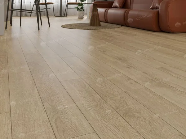 Каменно-полимерная плитка Alpine Floor Grand Sequoia Village Миндаль ECO 11-607 4мм, 43 класс в Магнитогорске