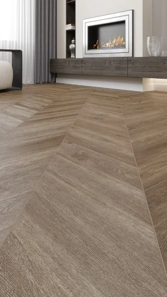 Кварц-виниловая плитка Alpine Floor Chevron Макадамия ECO 20-5 (2,5 мм. 43 класс) в Магнитогорске