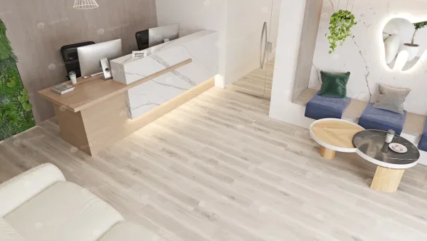 Кварц-виниловая плитка Alpine Floor Ultra Дуб Полярный ЕСО 5-19 2 мм. 34 класс в Магнитогорске