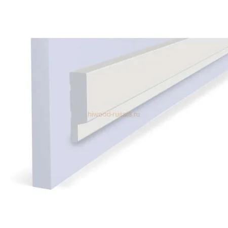 Финишный молдинг LF124A NP правый белый (42х12х2700мм) в Магнитогорске