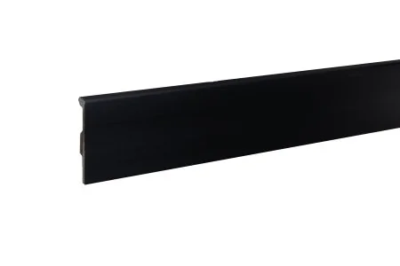Плинтус дюрополимерный Bonkeel 02 Черный (80х14х2000 мм) в Магнитогорске