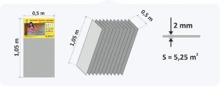 Подложка Солид 3мм листовая серая (5,25м2) в Магнитогорске