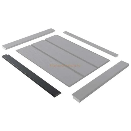 Финишный молдинг LF124A GR15K правый декорированный (42х12х2700мм) в Магнитогорске