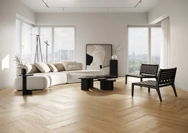 Паркетная доска Quartz Parquet Английская Ёлка Дуб Тоскана 33-407 в Магнитогорске