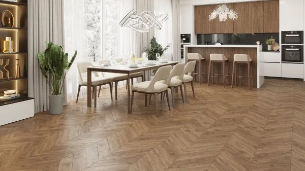 Кварц-виниловая плитка Alpine Floor Chevron Гевуина ECO 20-10 (2,5 мм. 43 класс) в Магнитогорске