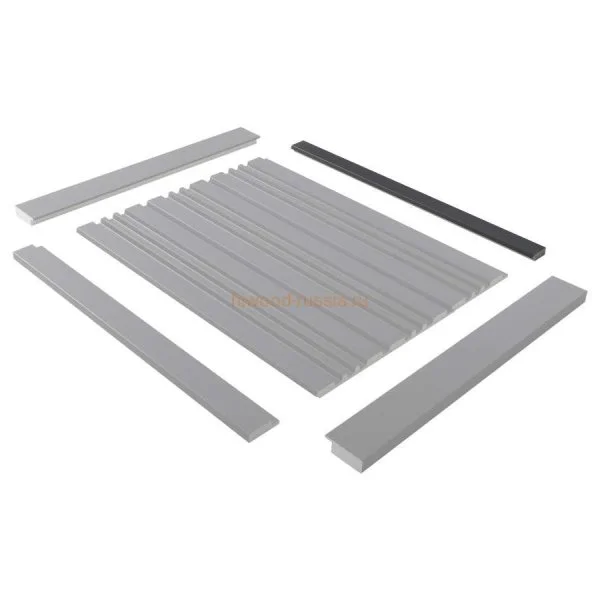 Финишный молдинг LF124B GR3 левый декорированный (31х12х2700мм) в Магнитогорске