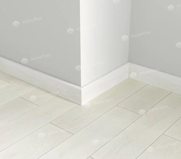 Кварцевый плинтус Alpine Floor Parquet Light 13-0 Белый в Магнитогорске