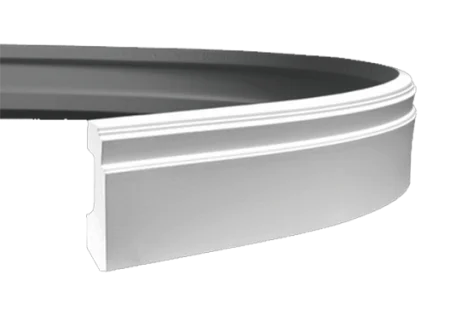 Плинтус Европласт 1.53.101 (110х26х2000 мм) Гибкий в Магнитогорске