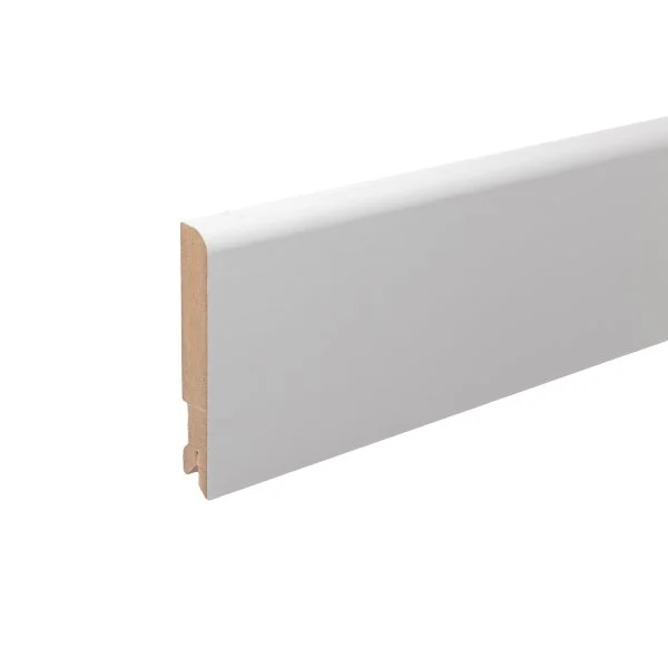 Плинтус MDF Bonkeel 24016 Белый (100х16х2400 мм) в Магнитогорске