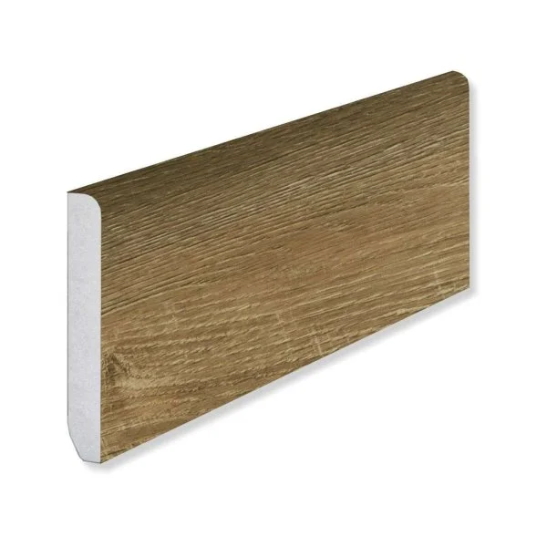 Кварцевый плинтус Fargo 61W921 Дуб Прага градиент 80х11х2200 мм в Магнитогорске