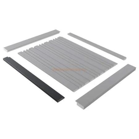 Финишный молдинг LF124A GR3 правый декорированный (42х12х2700мм) в Магнитогорске