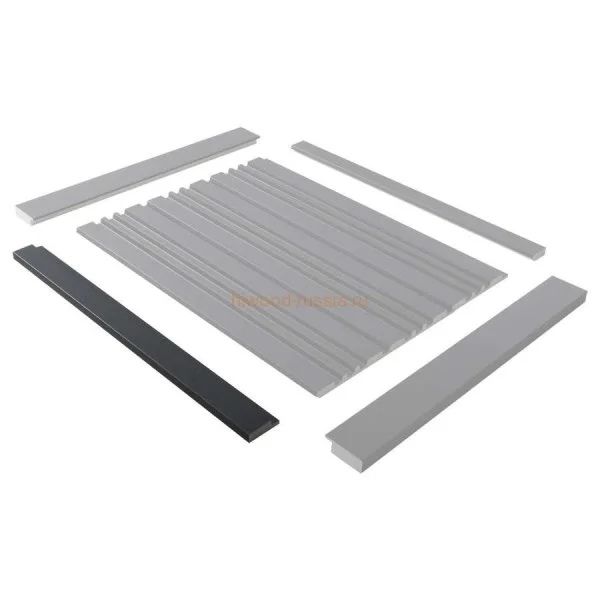 Финишный молдинг LF124A GR3 правый декорированный (42х12х2700мм) в Магнитогорске