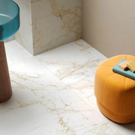 Керамогранит Coliseum Канова Уайт 60х60 (Натуральный и Реттифицированный) в Магнитогорске