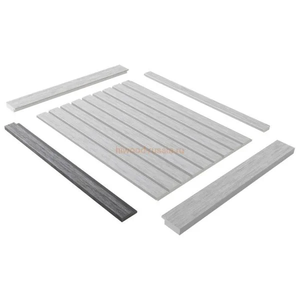 Финишный молдинг LF124A GN68 правый декорированный (42х12х2700мм) в Магнитогорске