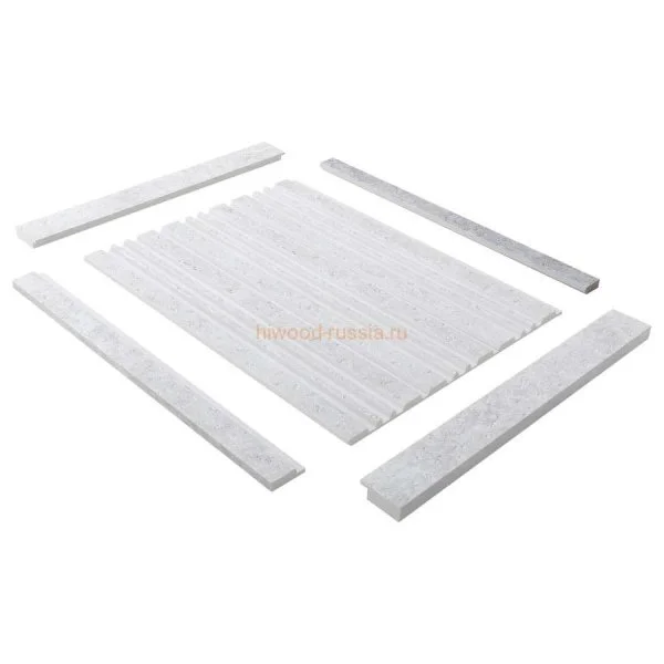 Финишный молдинг LF124B W50 левый декорированный (31х12х2700мм) в Магнитогорске