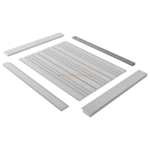 Финишный молдинг LF124B S339S левый декорированный (31х12х2700мм) в Магнитогорске