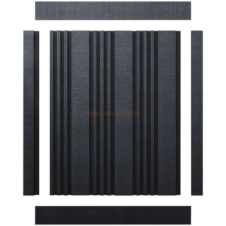 Финишный молдинг LF124A BK114K правый декорированный (42х12х2700мм) в Магнитогорске