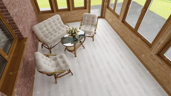 Каменно-полимерная плитка Alpine Floor Classic Дуб Выбеленный ECO 182-8, 4мм 43 класс в Магнитогорске