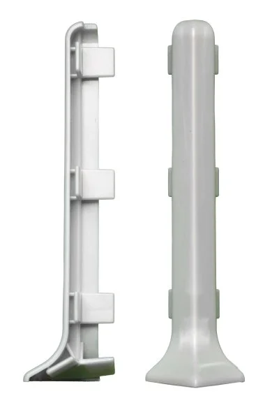 Наружный угол Bonkeel ПЛ100 серый (ПВХ) в Магнитогорске