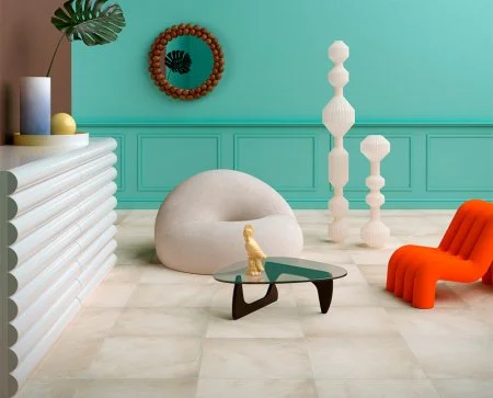 Керамогранит Coliseum Ривьера Уайт 60х60 (Натуральный и Реттифицированный) в Магнитогорске