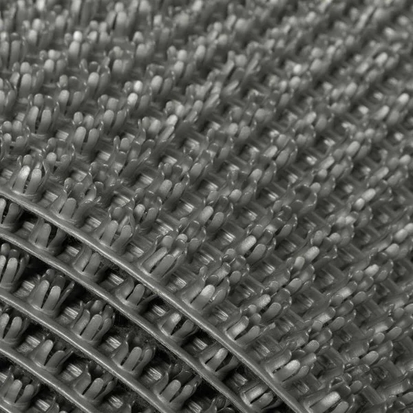 Щетинистое покрытие Альфа-Стиль 128 Серый металлик - 0,9х15 м. пог в Магнитогорске