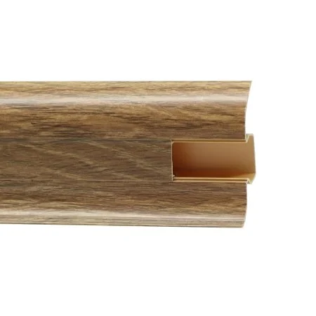 Пластиковый плинтус Royce №804 Дуб Викторианский (58х22х2200мм) в Магнитогорске