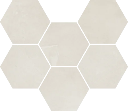 Керамогранит Italon Континуум Полар Мозаика Гексагон (Натуральная 25х29) в Магнитогорске