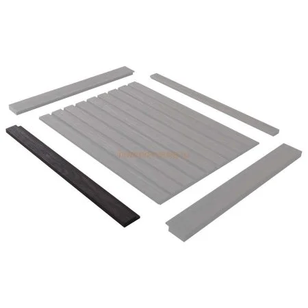 Финишный молдинг LF124A BR395 правый декорированный (42х12х2700мм) в Магнитогорске