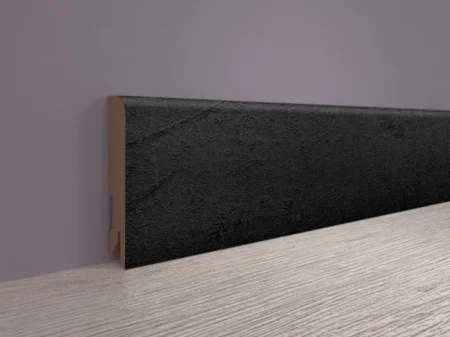 Плинтус MDF Bonkeel 24034 Чёрный Лофт (80х16х2400 мм) в Магнитогорске