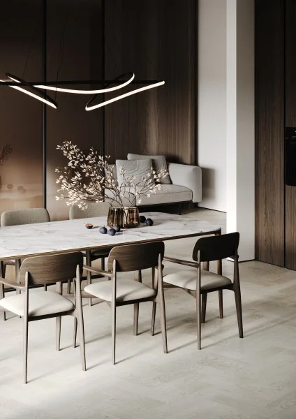 Паркетная доска Quartz Parquet Штучный паркет Дуб Скандинавский 44-1258-57 в Магнитогорске