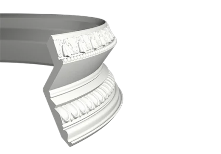 Карниз Европласт 1.50.137 гибкий 2,0 м в Магнитогорске