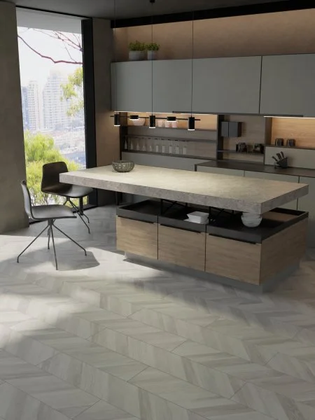 Ламинат Egger PRO 8/33 4V Large Дуб Кестинкорт Пепел левая EPL243F4CL в Магнитогорске