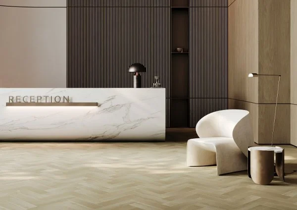 Кварц-виниловая плитка Fargo Herringbone 44-653-41 Дуб Атлантик в Магнитогорске