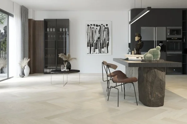 Паркетная доска Quartz Parquet Английская Ёлка Дуб Песочный 33-408 в Магнитогорске