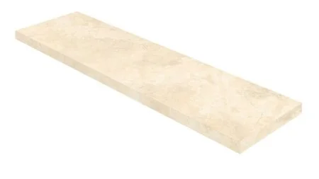 Керамогранит Coliseum Аурелия Уайт Ступень угловая правая (Натуральный, 33х120) в Магнитогорске