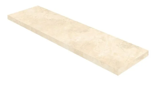 Керамогранит Coliseum Аурелия Уайт Ступень угловая правая (Натуральный, 33х120) в Магнитогорске