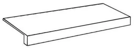 Керамогранит Italon Миллениум Блэк 33*160 ступень фронт в Магнитогорске