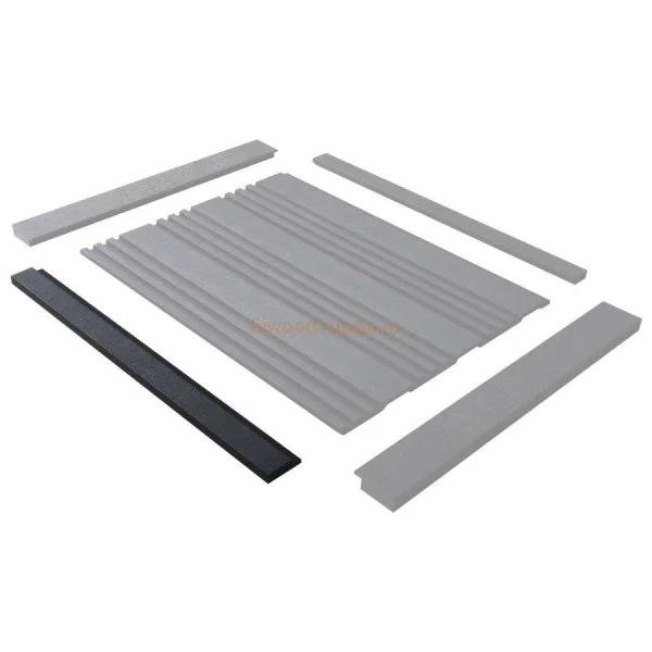 Финишный молдинг LF124A BK114K правый декорированный (42х12х2700мм) в Магнитогорске