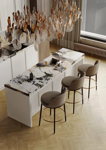 Кварц-виниловая плитка Fargo Herringbone 44-720-16 Дуб Копенгаген в Магнитогорске