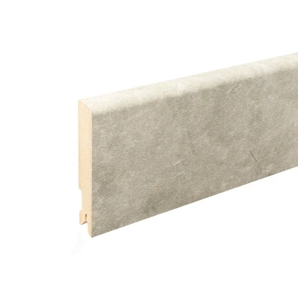 Плинтус MDF Bonkeel 24066 Бетон Лофт Светлый (80х16х2400 мм) в Магнитогорске