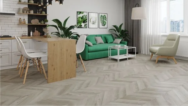 Кварц-виниловая плитка Alpine Floor Chevron Дуб Фантазия ECO 20-1 (2,5 мм. 43 класс) в Магнитогорске