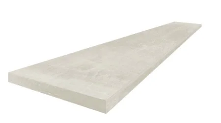 Керамогранит Coliseum Экспо Уайт Ступень угловая левая (Натуральный, 33х60) в Магнитогорске