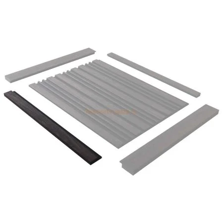 Финишный молдинг LF124A BR395K правый декорированный (42х12х2700мм) в Магнитогорске