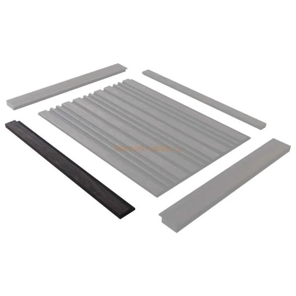 Финишный молдинг LF124A BR395K правый декорированный (42х12х2700мм) в Магнитогорске