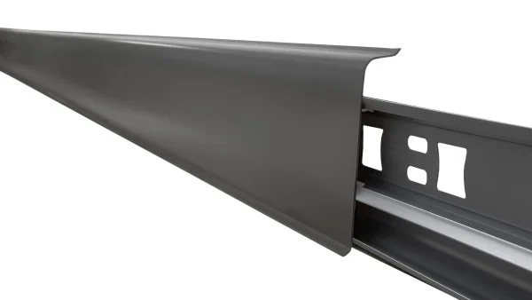 Плинтус пластиковый Arbiton INDO70 220 Чёрный матовый 2.5 м в Магнитогорске